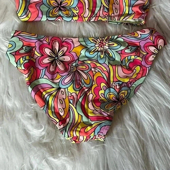 JUNIOR SIZE NO BOUNDARIES 3/5 2 PC BATHING SUIT EUC - Picture 6 of 10